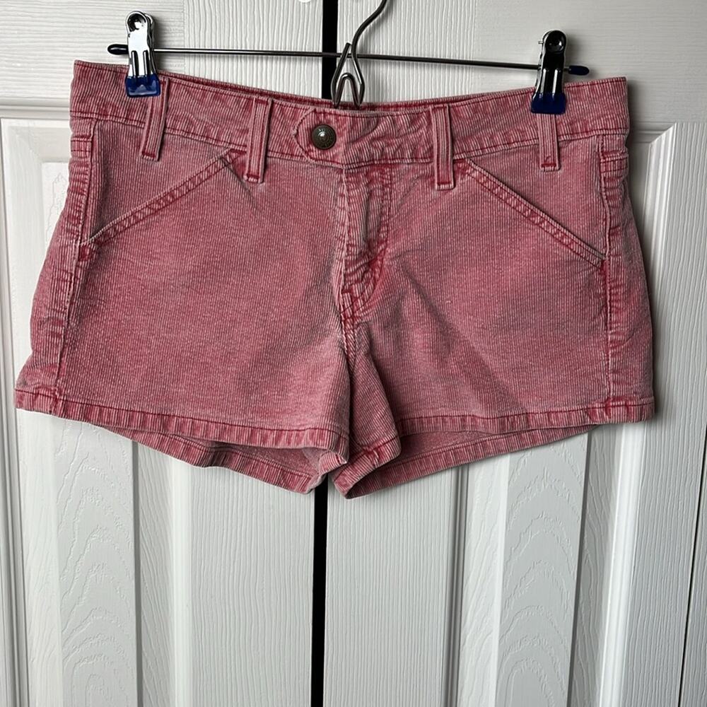 Levi’s Denim Shorts Red Juniors 7